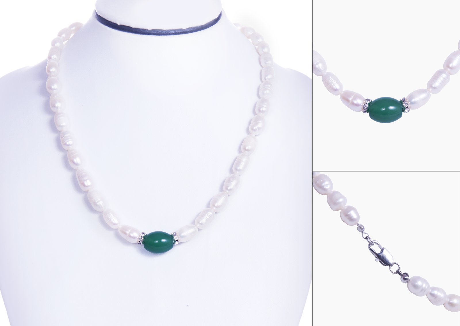 agate stone necklace